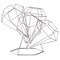 Vintiquewise Vintage Decorative Metal Diamond Shaped Tabletop Countertop Wine 4 Bottle Holder QI003564 - alternate 4
